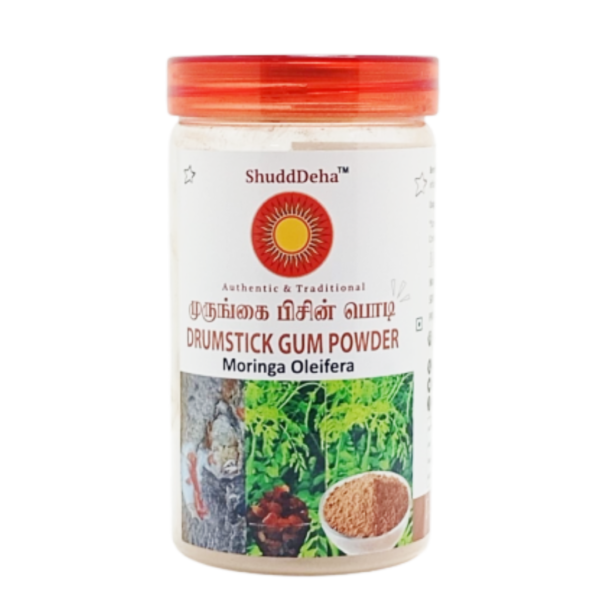 Murungai Pisin Powder/ முருங்கை பிசின்/Ahijan / Drumstick gum / Moringa Oleifera / Muringai pasa / Mochakamu  / Nugge Mara Rubber /Moringa Gum Powder - 150g